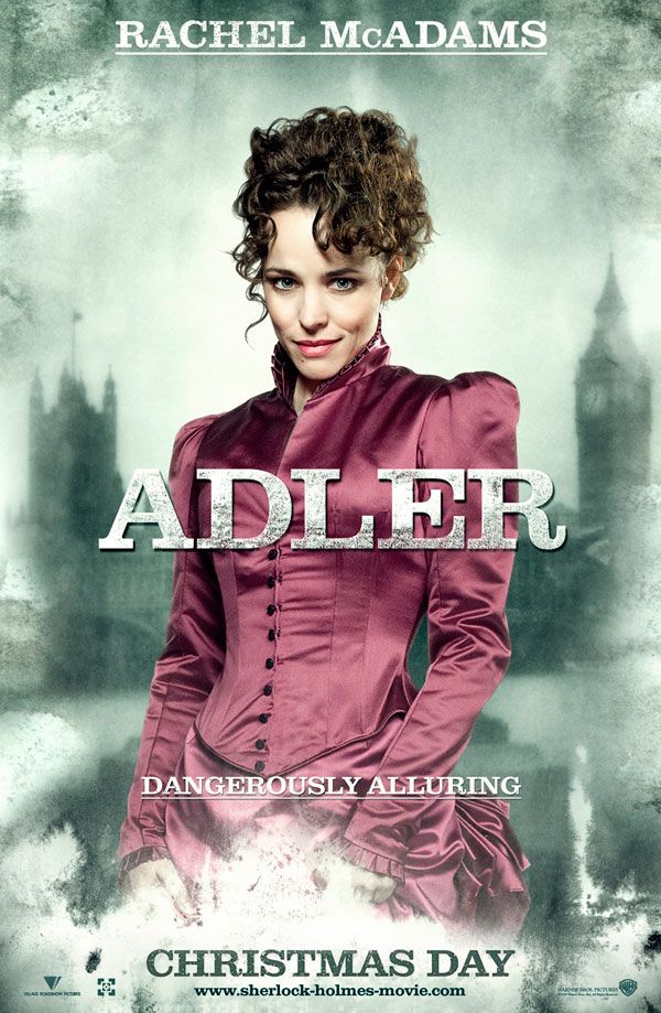 Sherlock Holmes movie poster Rachel McAdams as Adler.jpg
